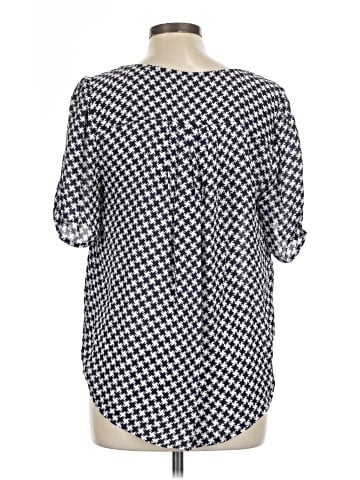 Joie Short Sleeve Silk Top (view 2)