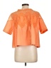Assorted Brands Orange Short Sleeve Blouse Size L - photo 2