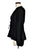 ASOS Design 100% Polyester Black Long Sleeve Blouse Size 8 - photo 5