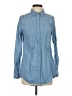 Stio Blue Long Sleeve Button-Down Shirt Size S - photo 1