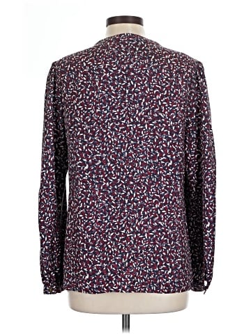 Tory Burch Long Sleeve Silk Top (view 2)