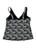 Unbranded Animal Print Black Swimsuit Top Size 8 - photo 2