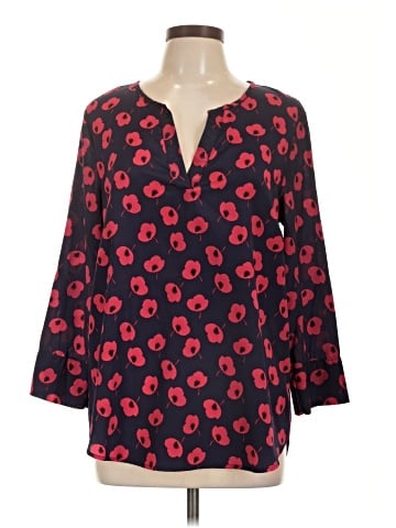 41Hawthorn 3/4 Sleeve Blouse (view 1)