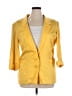 Assorted Brands 100% Cotton Yellow Blazer Size 14 - photo 1