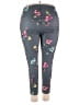 Ideology Floral Gray Active Pants Size XXL - photo 2