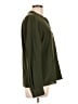 FRAME 100% Silk Solid Green Long Sleeve Silk Top Size L - photo 4
