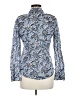 Tory Burch Paisley Blue Long Sleeve Button-Down Shirt Size 6 - photo 2