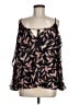 INC International Concepts 100% Polyester Black Sleeveless Blouse Size M - photo 1
