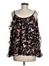 INC International Concepts 100% Polyester Black Sleeveless Blouse Size M - photo 2
