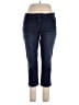 Jennifer Lopez Solid Blue Jeans Size 14 (petite) - photo 1