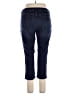 Jennifer Lopez Solid Blue Jeans Size 14 (petite) - photo 2