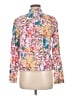 Christopher & Banks Floral Pink Jacket Size M - photo 2