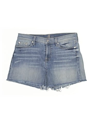 7 For All Mankind Denim Shorts (view 1)