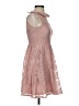 Xhilaration 100% Polyester Pink Cocktail Dress Size S - photo 4