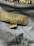 Talbots 100% Cotton Print Blue Blazer Size 14 - photo 6
