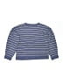 Hanna Andersson 100% Recycled Polyester Stripes Blue Pullover Sweater Size 8 - photo 2