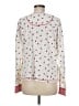P.J. Salvage Floral White Ivory Pullover Sweater Size M - photo 2