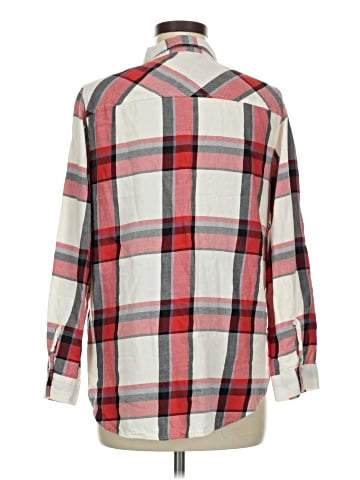 H&M Mama Long Sleeve Button-Down Shirt (view 2)