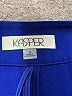 Kasper Solid Blue Active Pants Size 16 - photo 4