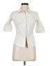 Bebe Ivory 3/4 Sleeve Button-Down Shirt Size M - photo 1