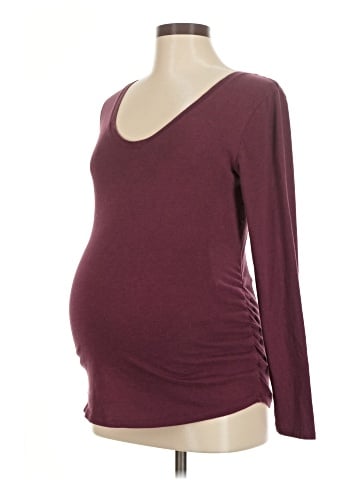Isabel Maternity Long Sleeve Top (view 1)