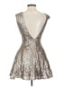 TOBI 100% Polyamide Metallic Silver Cocktail Dress Size S - photo 2