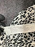Zara 100% Polyester Animal Print Silver Casual Skirt Size M - photo 5