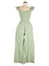 Lulus Solid Green Jumpsuit Size S - photo 1