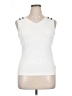 PureLime White Sleeveless T-Shirt Size XL - photo 1