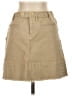 Context Solid Tan Casual Skirt Size 2 - photo 1