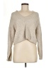 Open Edit Metallic Tan Pullover Sweater Size M - photo 1
