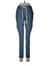 VIP Jeans Stripes Blue Jeggings Size 7 - photo 1