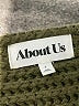 About Us 100% Acrylic Green Pullover Sweater Size S - photo 7