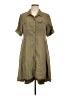 ICE Solid Green Trenchcoat Size L - photo 1
