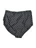 Summer Mae Polka Dots Gray Black Swimsuit Bottoms Size S - photo 2