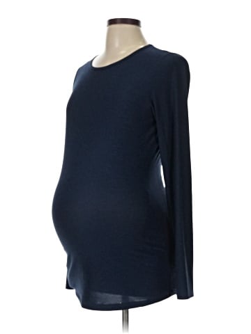 Beyond the Bump by Beyond Yoga Long Sleeve T-Shirt (view 1)