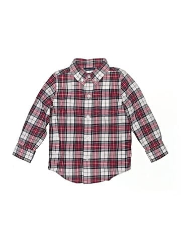 Janie and Jack Long Sleeve Button-Down Shirt (view 1)
