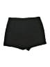 Zara Basic Chevron-herringbone Black Shorts Size L - photo 2