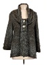 AVA Tweed Gray Cardigan Size L - photo 1
