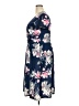 Ouges Floral Blue Casual Dress Size XXL - photo 5
