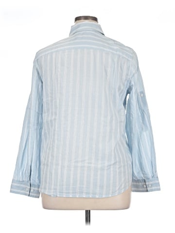 Jones New York Sport Long Sleeve Button-Down Shirt (view 2)