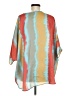 Adrienne Teal 3/4 Sleeve Blouse Size M - photo 2