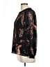 Whistles 100% Polyester Black Long Sleeve Blouse Size 10 - photo 5