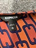 Express 100% Polyester Orange Short Sleeve Blouse Size XL - photo 7