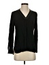 Etcetera 100% Viscose Black Long Sleeve Blouse Size 00 - photo 1