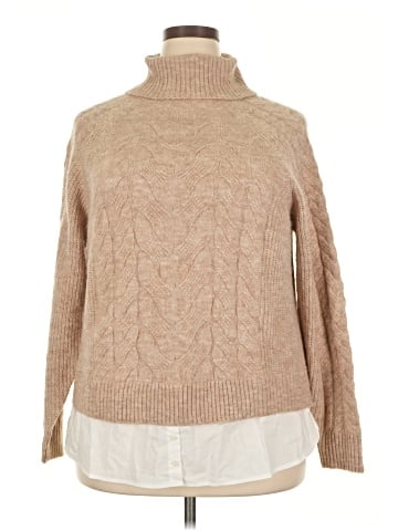 Lands' End Turtleneck Sweater (view 1)