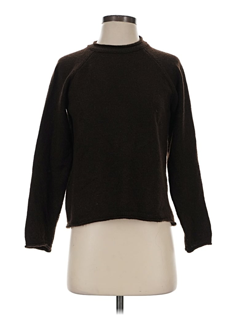 Pre-owned Mng Turtleneck Sweater In Black
