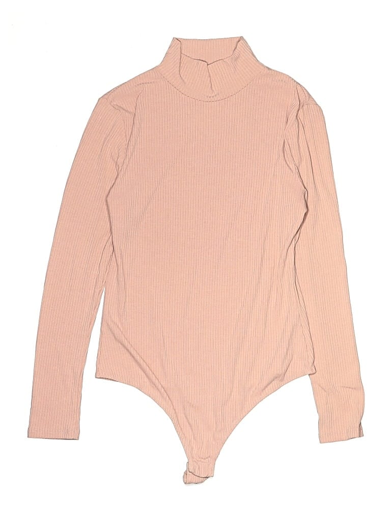 Pre-owned Elodie Bodysuit In Tan
