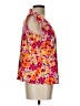 Unbranded 100% Polyester Orange Pink Sleeveless Blouse Size L - photo 4