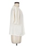Elodie 100% Polyester Ivory Short Sleeve Blouse Size M - photo 4